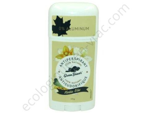 Deodorant 50g antitranspirant vanilla bliss green beaver