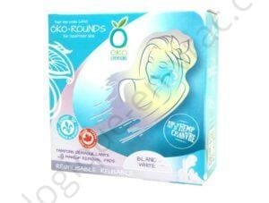 TAMPONS DEMAQUILLANT BLANC LAVABLE ET REUTILISABLE X8