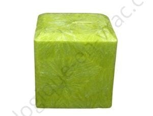 BOUGIE VERTE CARRE PETIT MODELE