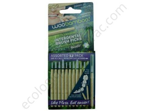 Brosse nettoyante 12 pack Woobamboo