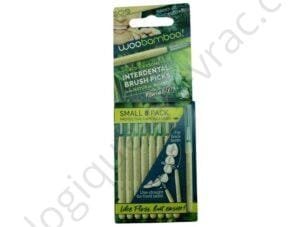 8 BROSSETTES INTERDENTAIRES EN BAMBOU NATUREL