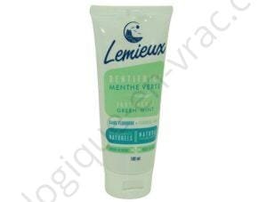 DENTIFRICE NATUREL A LA MENTHE VERTE