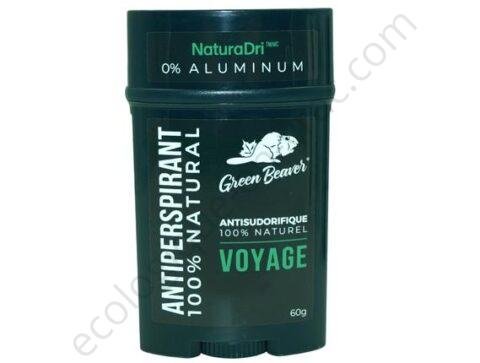 Deodorant 60g antitranspirant voyage green beaver