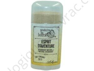 DEODORANT NATUREL EN BATON ESPRIT D'AVENTURE