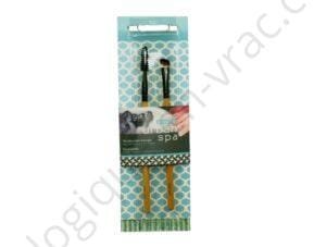 BROSSE MAGIQUE ET PINCEAU SCULPTEUR A SOURCILS