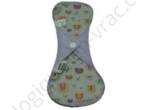 SERVIETTE HYGIENIQUE LAVABLE FLUX NORMAL MODELE REGULIER