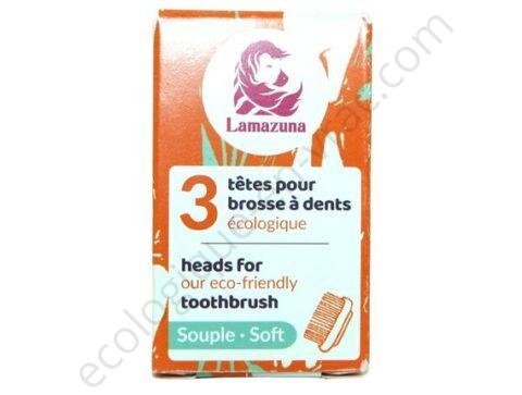 Tete de brosse a dents souple lamazuna