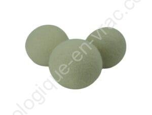 3 BOULES DE SECHAGE PURE LAINE BIO