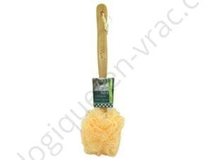 FLEUR DE DOUCHE MOUSSE ABONDANTE CREME AVEC MANCHE