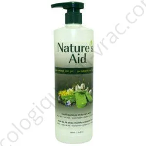 GEL MULTI-USAGE NATUREL POUR LA PEAU 500ML