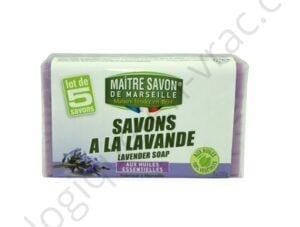 5 SAVONS DE MARSEILLE CUIT A LA LAVANDE