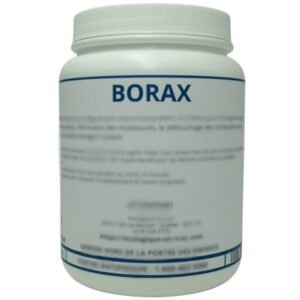 Borax en pot avec cuillère