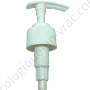 POMPE A SAVON A GEL POUR CONTENANT 1L CLAIR