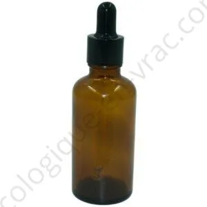 Contenant brun 50ml pipette2 sans marque