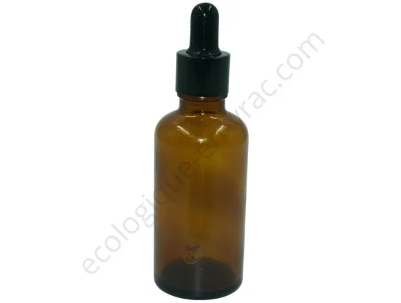 Contenant brun 50ml pipette2 sans marque