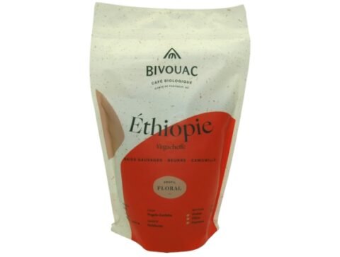 Ethiopie Grain Espresso filtre 340g Bivouac