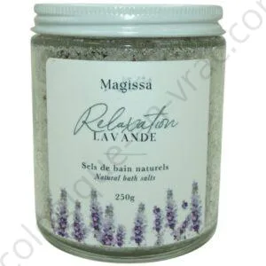SELS DE BAIN NATUREL RELAXATION LAVANDE