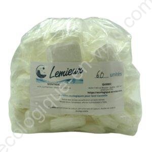 LOT DE 60 PASTILLES LAVE VAISSELLE ECOLOGIQUE