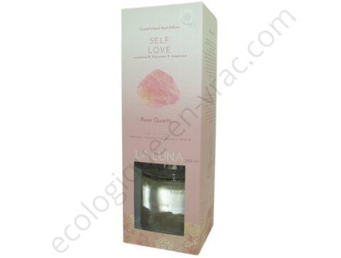 Diffuseur amour de soi quartz rose2 la luna