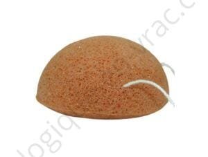 EPONGE KONJAC INFUSEE A L'ARGILE ROUGE