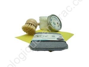 LOT CAKE VAISSELLE - BROSSE A VAISSELLE - EPONGE SUEDOISE - SCRUB