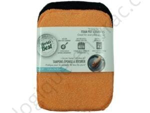 LOT DE 2 TAMPONS ÉPONGES À RÉCURER UNIS