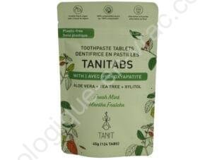 124 PASTILLES DE DENTIFRICE A LA MENTHE FRAICHE