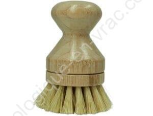 POMMEAU A VAISSELLE A VIS AVEC POILS CLAIRS