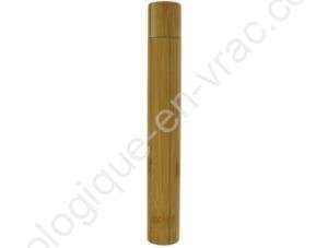 PORTE BROSSE A DENT DE VOYAGE EN BAMBOU