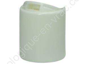 BOUCHON DISCTOP POUR CONTENANT 125ML CLAIR