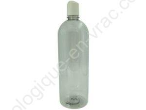 CONTENANT 1L CLAIR AVEC BOUCHON DISCTOP
