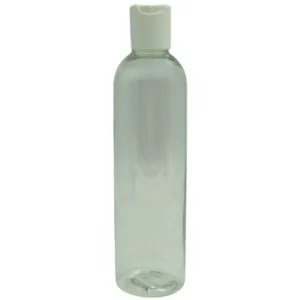 CONTENANT 250ML CLAIR AVEC BOUCHON DISCTOP