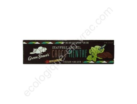 Dentifrice naturel choco menthe green beaver