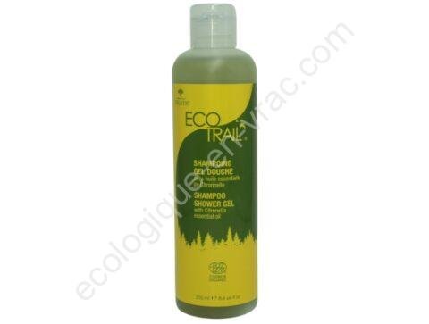Shampoing et gel douche eco trail 250ml he citronnelle druide