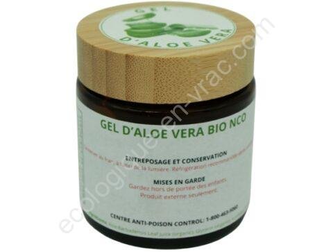 Gel daloe vera bio nco pot 100ml ecologique en vrac