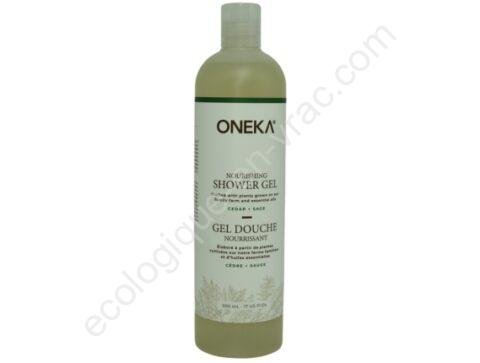 Gel douche cedre et sauge 500ml oneka