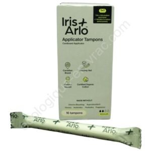 16 tampons avec applicateur 6 iris et arlo