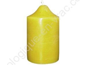 BOUGIE ARTISANALE PETIT PILIER EN CIRE D'ABEILLE