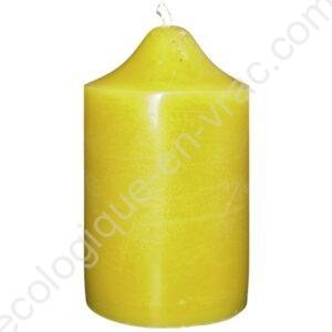 BOUGIE ARTISANALE PETIT PILIER EN CIRE D'ABEILLE
