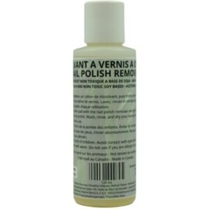 Dissolvant à vernis à ongles végétalien